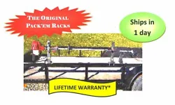 Bolts to trailers upper rail. Finally, an affordable, expandable rack system that is easy to use and easy to install!...
