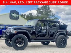 CUSTOM BUILT 2018 JEEP JL SAHARA 4 DOOR WITH 52K MILES. THIS IS A CARFAX CERTIFIED 1 OWNER JEEP WITH NO ACCIDENTS...