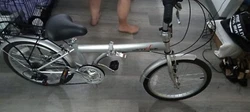 Introducing the e bike folding bicycle, a versatile and convenient mode of transportation. With its 20 inch wheels and...