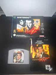 GoldenEye 007 Nintendo 64 En Boîte Sans Cale.