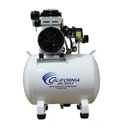 CALIFORNIA AIR TOOLS 10020CHAD Ultra Quiet, Oil-Free and Powerful Air Compressor with Automatic Drain - USED. The...