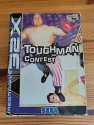 Toughman Contest (Sega 32X, 1995). complet en boite et notice.