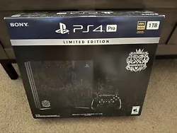 This limited edition Sony PlayStation 4 Pro in black color, with a 1TB storage capacity, is the perfect addition to any...