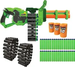 Dominate the backyard battlefield with the Super Commando scorpion Blaster. This fully automatic, motorized blaster...