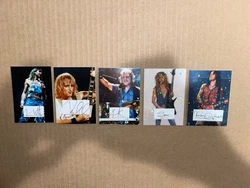 Custom Trading Card includes Def Leppard hand signed signatures. This item is hand signed by Def Leppard. This item is...