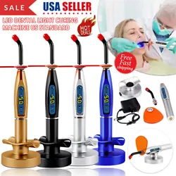 The solidification effect is not affected by the consumption of remaining power. Wireless dental curing light with...