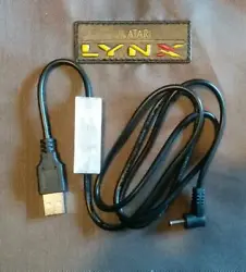 Un pour ATARI Lynx 1 et 2. - one for the ATARI Lynx 1 or 2. Chaque câble est fabriqué et assemblé en France, et...