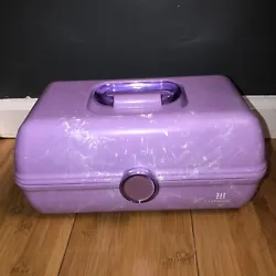 Ulta Beauty Purple Marbled Caboodles Make Up Storage Big Case W Mirror Case. This make up case with mirror can fit a...
