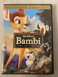 DISNEY BAMBI (2DISC SPECIAL EDITION)-2005 DVD -(PRE-OWNED).