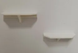 EASY to Install wall shelves.