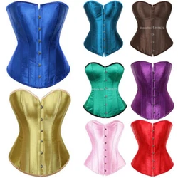 Our Overbust corsets will fit any body shape. Due to different lights and screen resolution, colour might look a little...