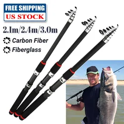 ItS Ultralight Weight And Perfectly Balanced, Thus Less Fatigue. BEST GIFT:Fishing Pole Is Perfect For Saltwater...