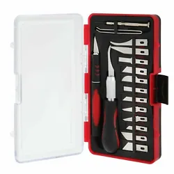 Compare to X-Acto the Hyper Tough 16-Piece Precision Knife Set is an ideal item for scrapbooking, arts and crafts,...