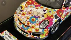 Takashi Murakami Porsche 911 GT3 RS GT3RS 1/18 Spark New Limited Edition 100. Brand new. Not produced anymore. This is...