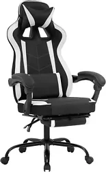 ✿【Comfortable Seating with Footrest】 - We present this high back racing chair with a unique appearance and...
