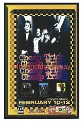 Cheap Trick 24 - Year Old Original 1st printing Texas Concert Poster. (my green watermark won’t be on poster)Location...