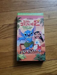 Lilo & Stitch: Stitch Has A Glitch Demo VHS (2005).  The tape and sleeve are both in great condition.  The tape print...