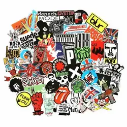 100PCS Band stickers,Size:6-10cm. best choice for Band fun! Just let your imagination do the work. Sun Protection and...