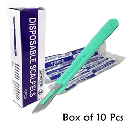 Easy to maneuver allowing you to work for extended hours. Sterilized by gamma radiation. Graduated plastic handle...