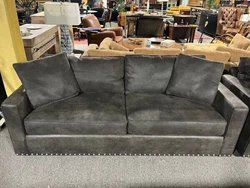 Pair of Arhaus Flanders Eco-Leather Sofas. In great shape with minor wear and no rips. Shipping is Not Included. Local...