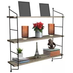 It features a rectangular silhouette with a smooth wood finish for rustic appeal. With a clean minimalist look, this...