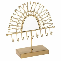 Couleur : Or. Poids : 0,393 kg. Facile dentretien & dutilisation. Avec Accroches & Miroir. Porte-Bijoux design....