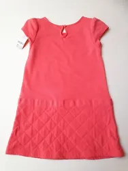 Gymboree knit dress with one back button.