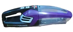 Bissell Pet Hair Eraser Lithium Ion Cordless Hand Vacuum, Purple. Item is new in an open box.  Item is missing the...