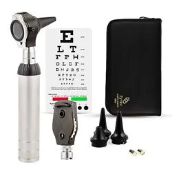With its compact size and durable build, the Zyrev Otoscope Ophthalmoscope can be easily transported from one location...