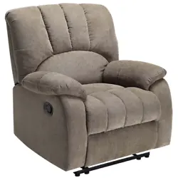 Our soft and cozy reclining chair is generously padded with high-density foam that provides ultimate body support and...