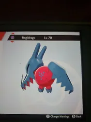 POKEMON SWORD AND SHIELD ✨SHINY✨ LEGENDARY REGIDRAGO WITH MASTER BALL!.  DELIVERY WILL BE WITHIN 24 HOURS OR LESS...