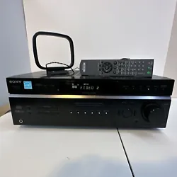 Sony STR-DE597 Receiver HiFi Stereo 6.1 Channel Home Audio Vintage AM/FM Tuner. With remote and antenna. Tested working...
