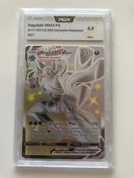 Carte Pokémon Angoliath VMAX Shiny SV117/SV122 PCA 9.5 Destinées Radieuses FR.