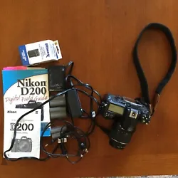 Nikon D200 10.2MP DSLR Camera: 18-55mm Lens & Accessories - Great Condition!. Item Details:Brand: NikonModel:...