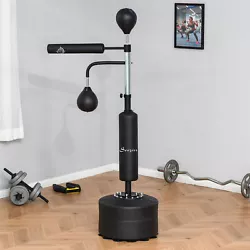 The sturdy base make it has excellent stability. Check out our punching bag and get the workouts started! 3 in 1...