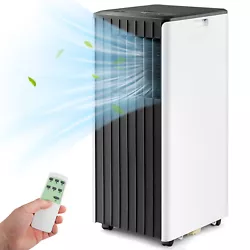 Fast and wide-area cooling with 10000 BTU cooling capacity. Enjoy coolness anywhere with this 3 in 1 portable air...