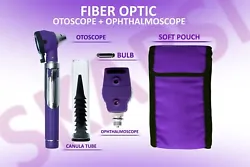 New Fiber Optic Pocket Otoscope Ophthalmoscope. Both scopes (Otoscope, Ophthalmoscope) have a unique design with a...
