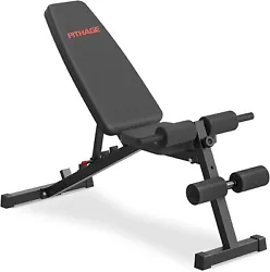 【6 Back Positions & 3 Seat Positions】This is the new version sit up bench with incline, flat and decline 3 seat...
