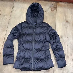 PATAGONIA $279 Womens Medium DOWNTOWN DOWN JACKET NWT BLACK New W/O Tags. From non-smoking home