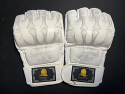 ZooBoo MMA Gloves, Half-Finger Boxing Fight Gloves MMA Mitts with Adjustable UFC. Condition is New. Shipped with USPS...