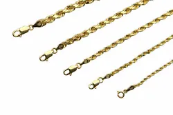 These chains are 100% authentic 14K Gold 