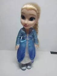 Disney Frozen II Princess Elsa Toddler Doll w Original Caped Dress and Boots.