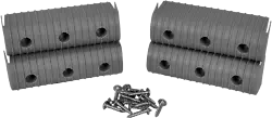 Bunk End Cap Reduces the spread of invasive speciesLasts longer than traditional marine carpetPWC and boats slide...