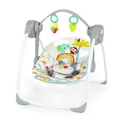 Like palm trees swinging in the breeze, your baby will peacefully sway in this comfy seat or leisurely play with...