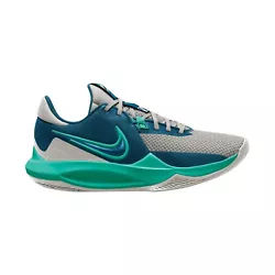Nike Precision 6. Basketball Shoes. Nike label on tongue top. Secure Your Fit. Herringbone traction provides...