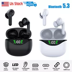 TWS Bluetooth Earbuds Headset 5.3 Wireless Noise Cancelling with Charging Case. It wont get in the way of enjoying your...