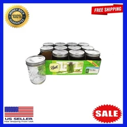 Mason jars, or canning jars are great for canning fruits and other perishables, pickling, and for plating artisanal...