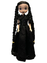 💀 beautiful merlina with brown eyes 🕷️Material, plastic and soft vinyl face 💀Measure 12 In or 30 Cm 💀It...