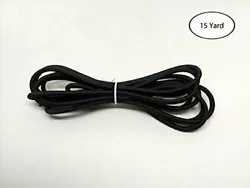 This is a durable black rope that is made of nylon. These are suitable for kayak, canoes or boats. P26001 (15 YARD)....