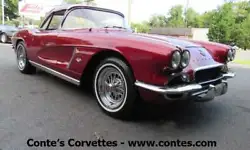 1962 Corvette - Candy Apple Red with Black Interior with Hardtop OK, the fact that this is Candy Apple Red and not...